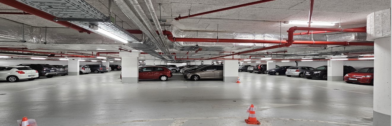 Der private Tiefgaragenteil ist bereits zu Spitzenzeiten voll ausgelastet. Die Debatte um den Weiterbau wurde jedoch nicht zugelassen |  CDU-Fraktion Ratingen